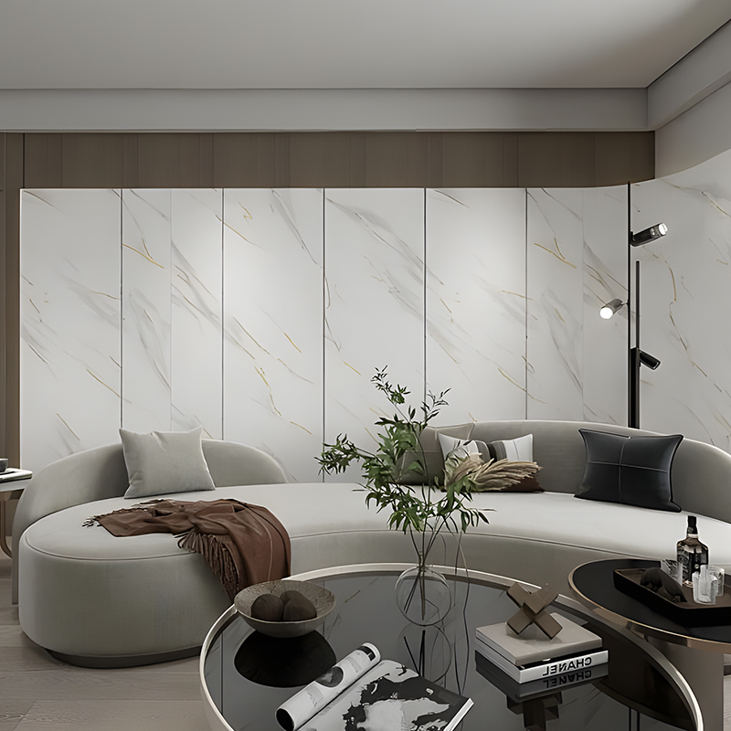 Scannán Aistrithe PET Seomra Maireachtála Accent Wall