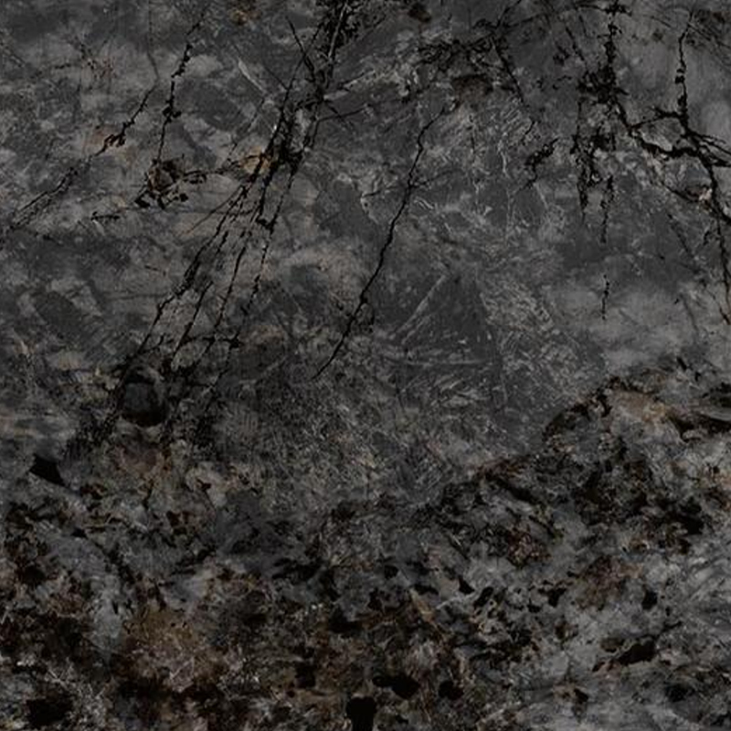 Decor Comh-Aireachta Iontrála Veinín Cloch Liath-Dubh Scannán Aistrithe 3D